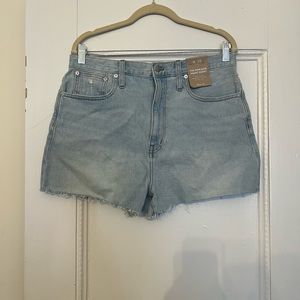 Madewell Momjean Short Shorts